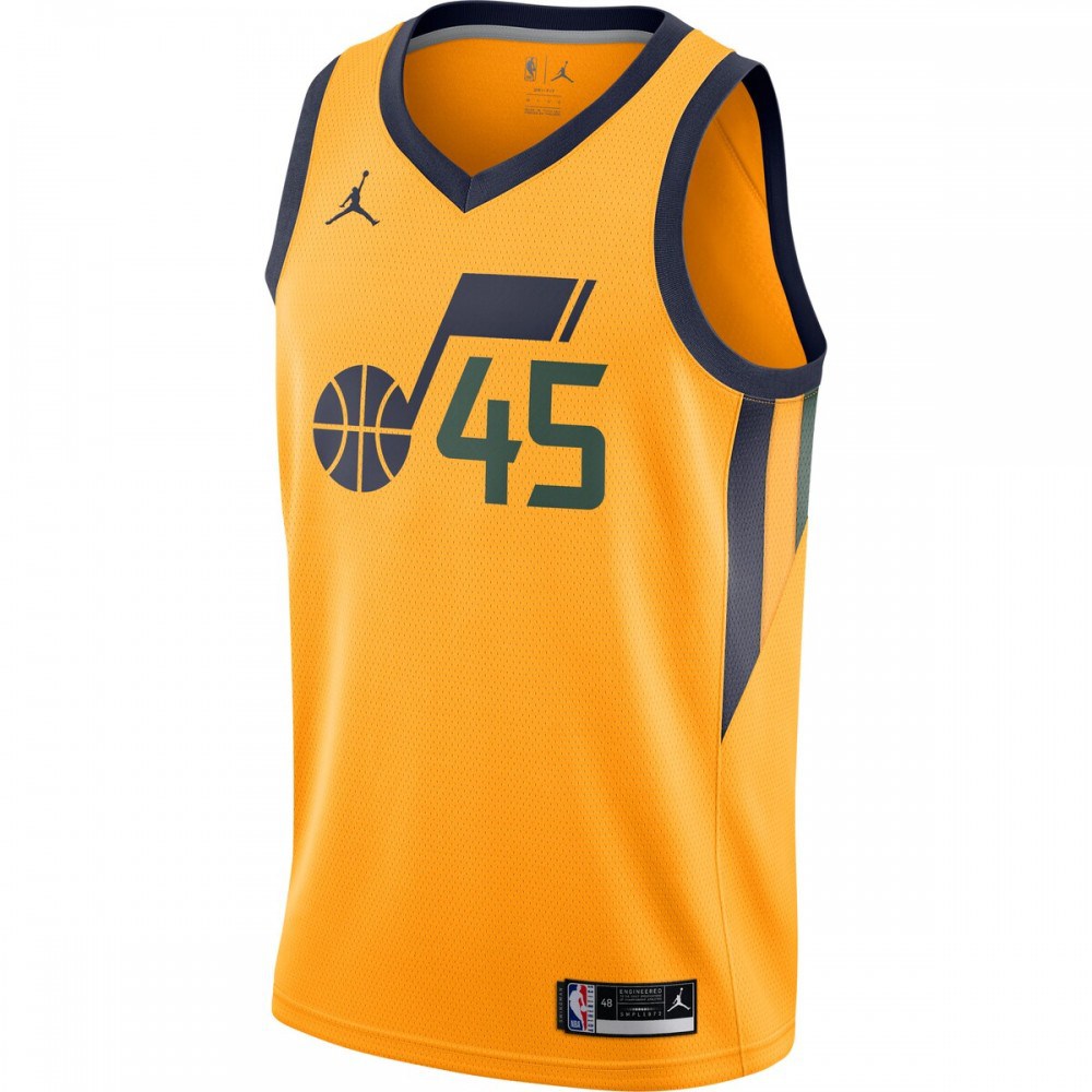 Donovan Mitchell Utah Jazz Jordan Brand 2020/21 Swingman Jersey - Statement Edition - Gold-Pro Kit Vault | Brand New 26/27 Sports Jerseys